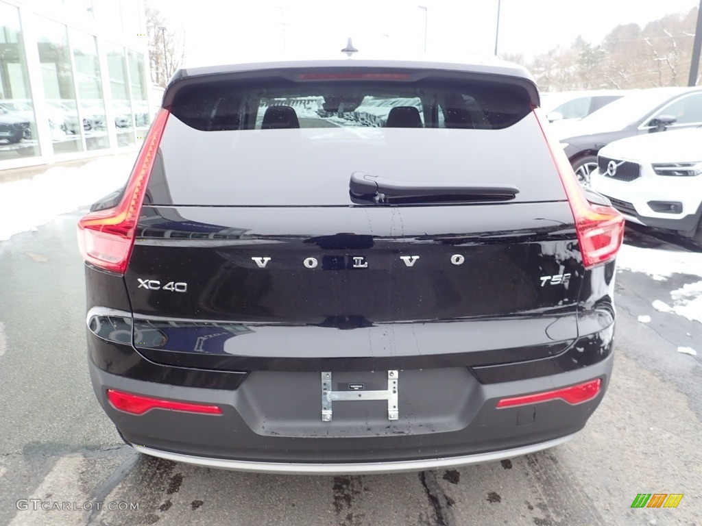 2021 XC40 T5 Momentum AWD - Black Stone / Blond/Charcoal photo #3