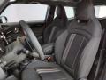 2021 Mini Hardtop Dinamica/Carbon Black Double Stripe Interior Front Seat Photo