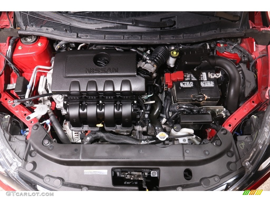 2019 Sentra SR - Red Alert / Charcoal photo #20
