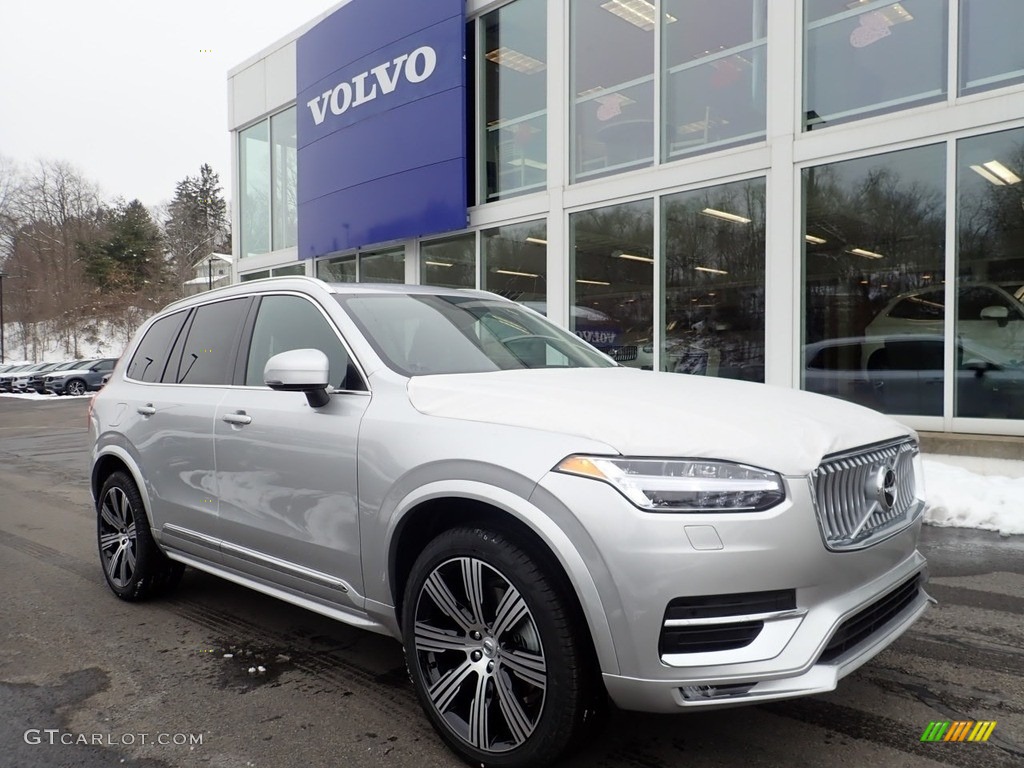 2021 XC90 T6 AWD Inscription - Bright Silver Metallic / Charcoal photo #1