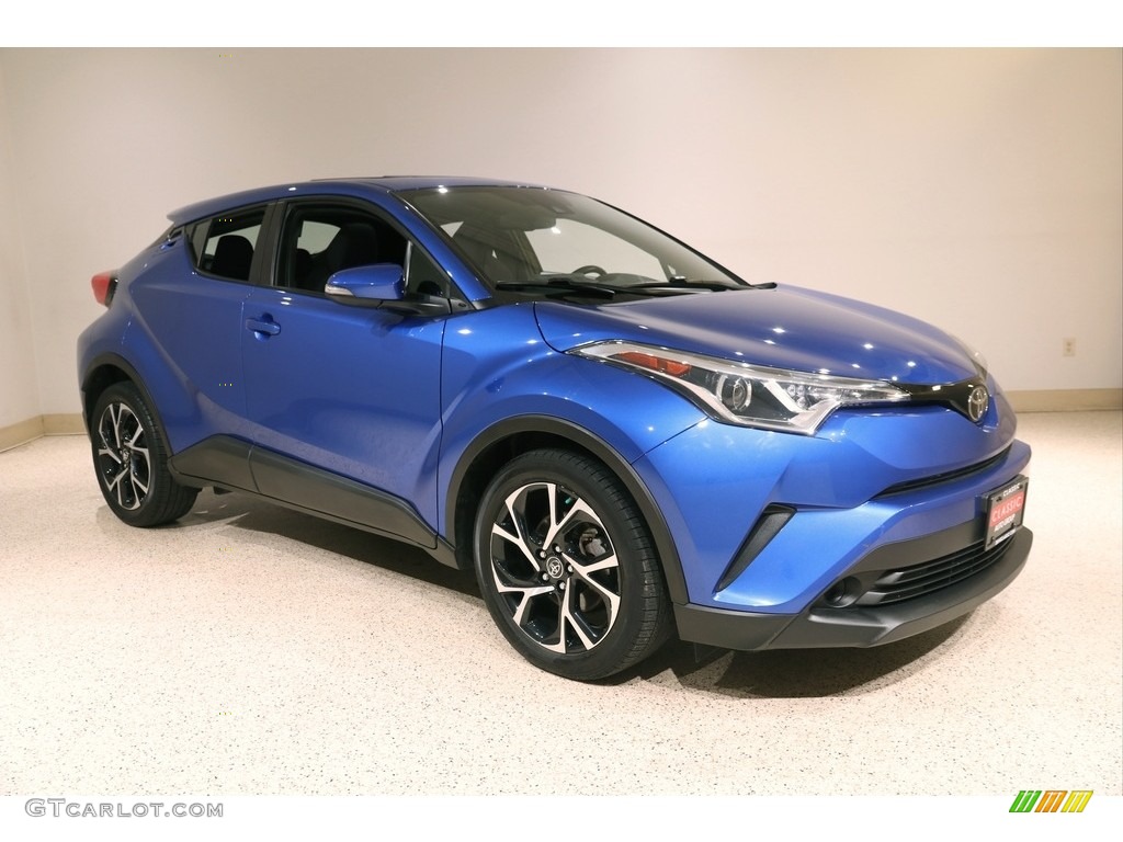 2018 C-HR XLE - Blue Eclipse Metallic / Black photo #1