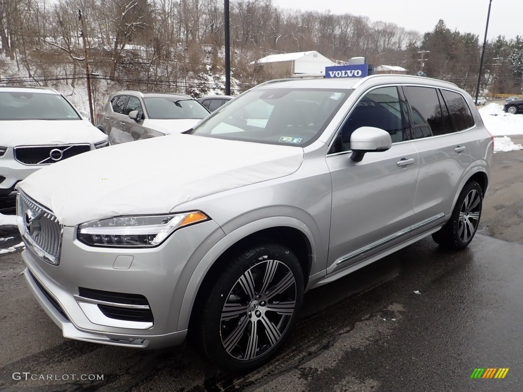 Bright Silver Metallic 2021 Volvo XC90 T6 AWD Inscription Exterior Photo #141104376
