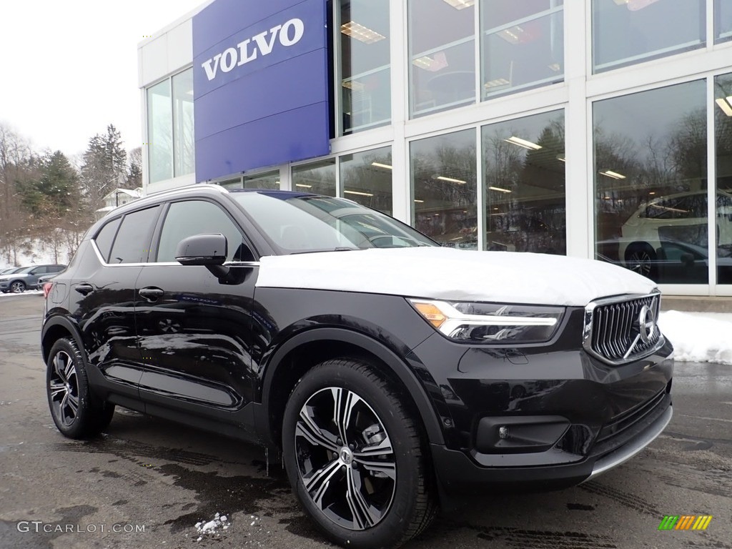 Onyx Black Metallic 2021 Volvo XC40 T5 Inscription AWD Exterior Photo #141104514