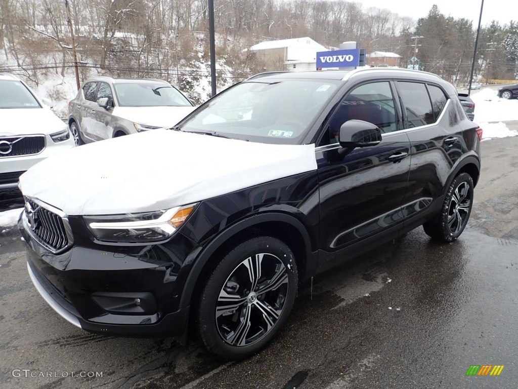 Onyx Black Metallic 2021 Volvo XC40 T5 Inscription AWD Exterior Photo #141104556