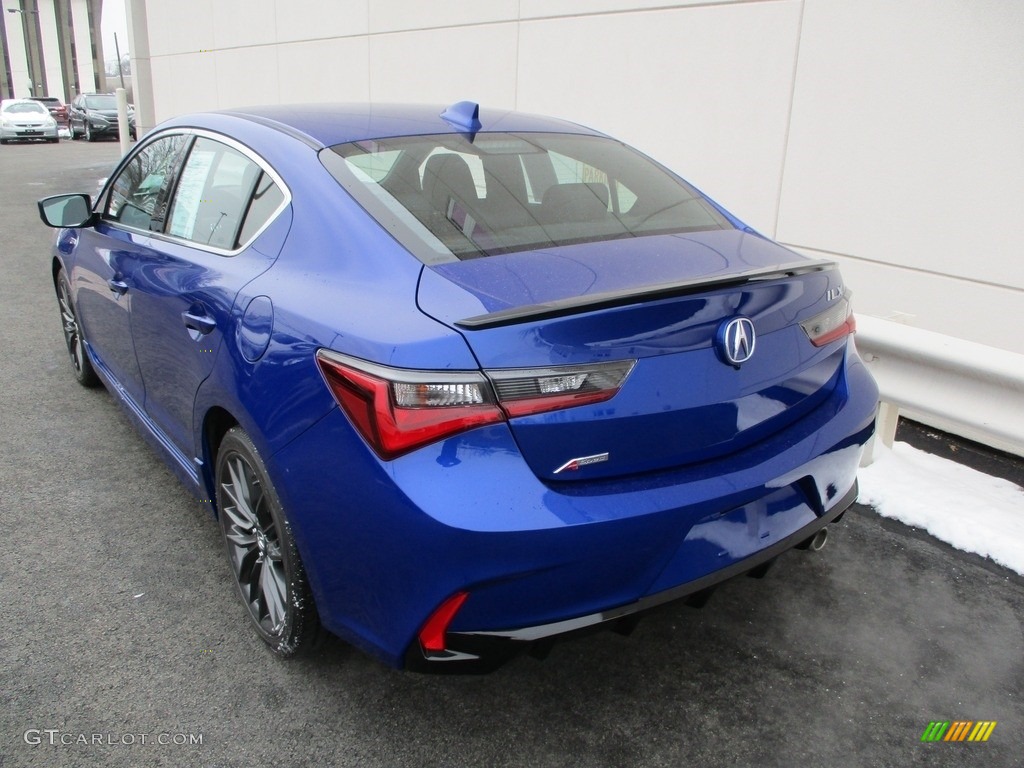 2019 ILX A-Spec - Apex Blue Pearl / Ebony photo #3