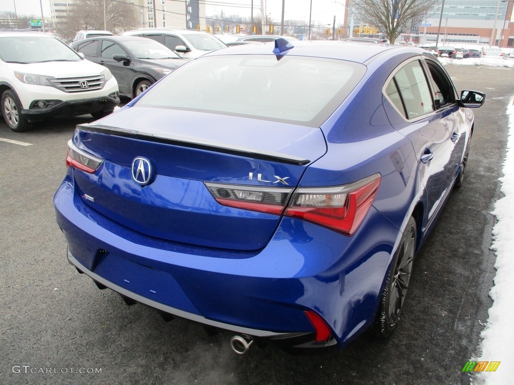 2019 ILX A-Spec - Apex Blue Pearl / Ebony photo #6