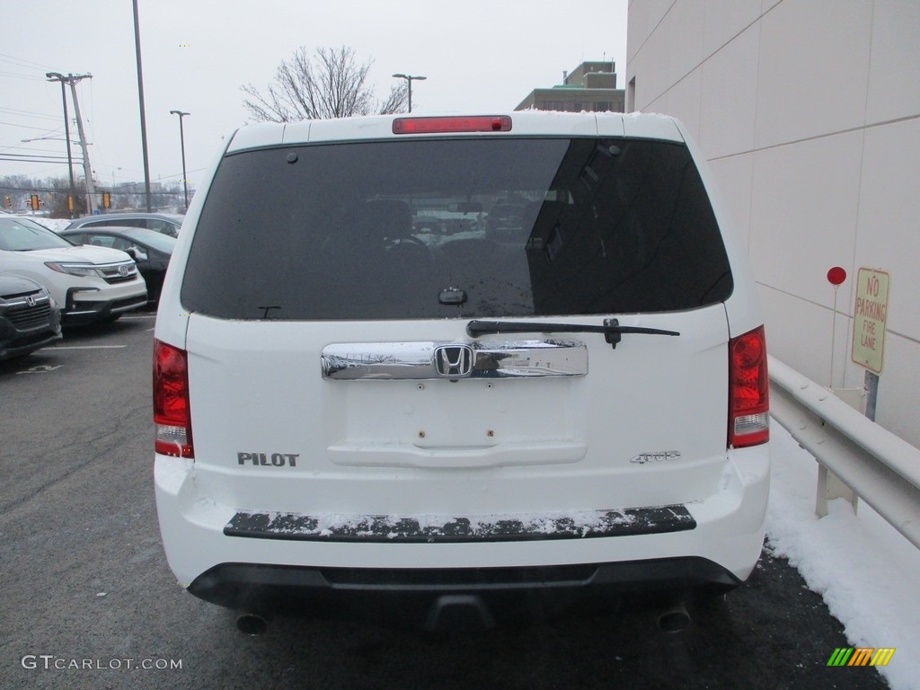 2013 Pilot EX 4WD - Taffeta White / Gray photo #4
