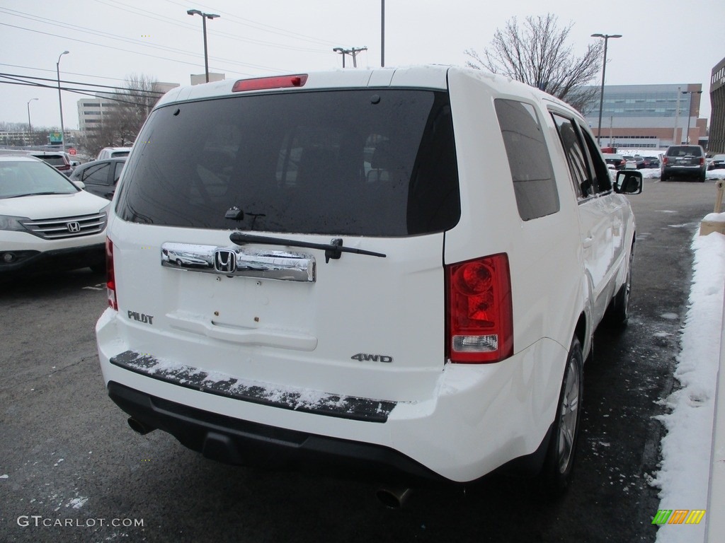 2013 Pilot EX 4WD - Taffeta White / Gray photo #5