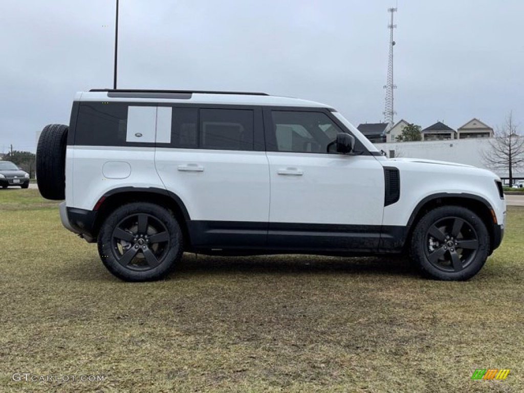 2021 Defender 110 S - Fuji White / Khaki photo #8