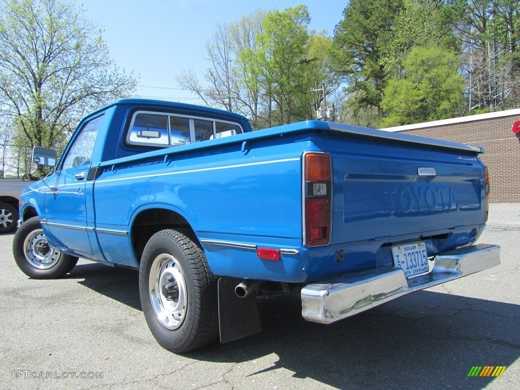 Medium Blue 1981 Toyota Pickup Deluxe Exterior Photo #141106106