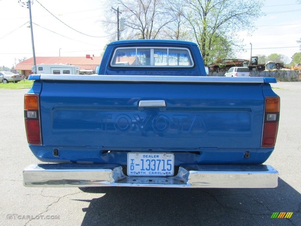 1981 Pickup Deluxe - Medium Blue / Blue photo #9