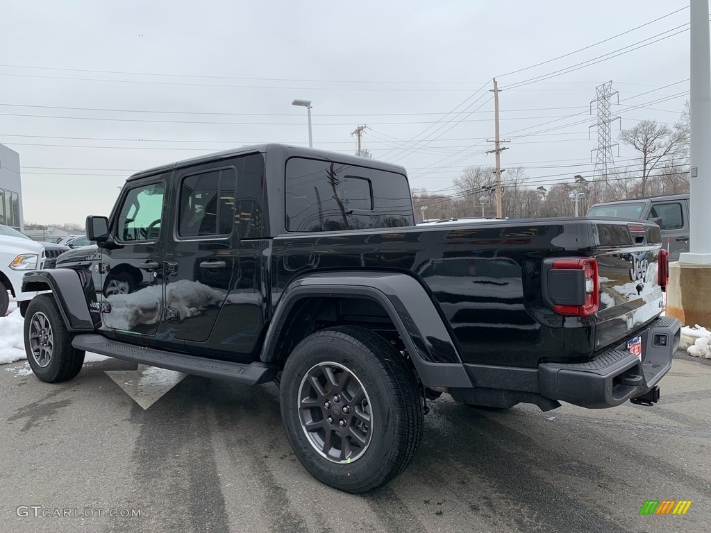 2021 Gladiator Overland 4x4 - Black / Black/Dark Saddle photo #3