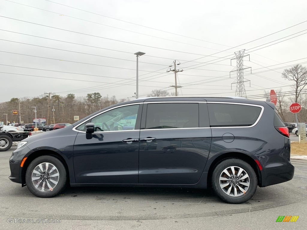 2021 Pacifica Touring L - Maximum Steel Metallic / Black/Alloy photo #3