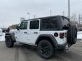 2021 Bright White Jeep Wrangler Unlimited Sport Altitude 4x4  photo #4