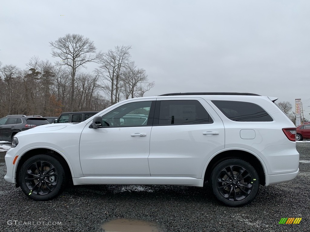 2021 Durango GT AWD - Vice White / Black photo #3