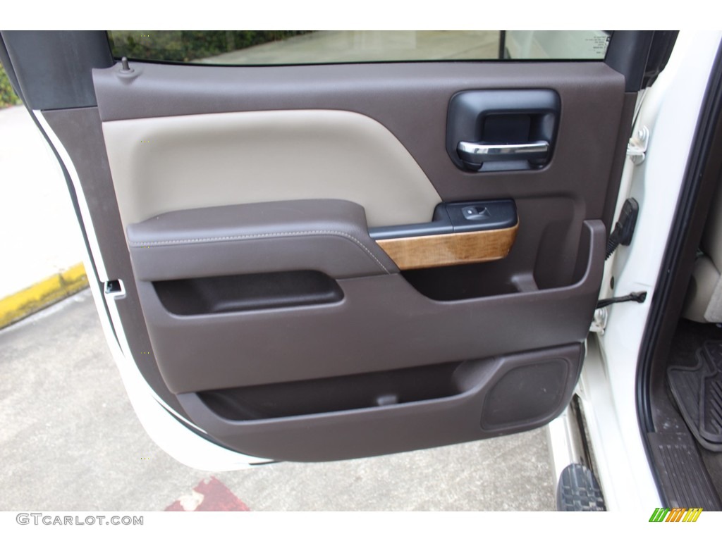 2014 Silverado 1500 LTZ Crew Cab - White Diamond Tricoat / Cocoa/Dune photo #19