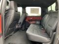 2021 Ram 1500 Red/Black Interior Rear Seat Photo
