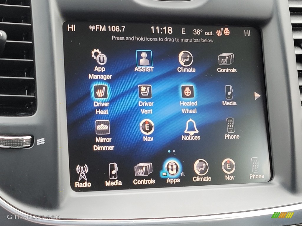 2015 Chrysler 300 C Controls Photos