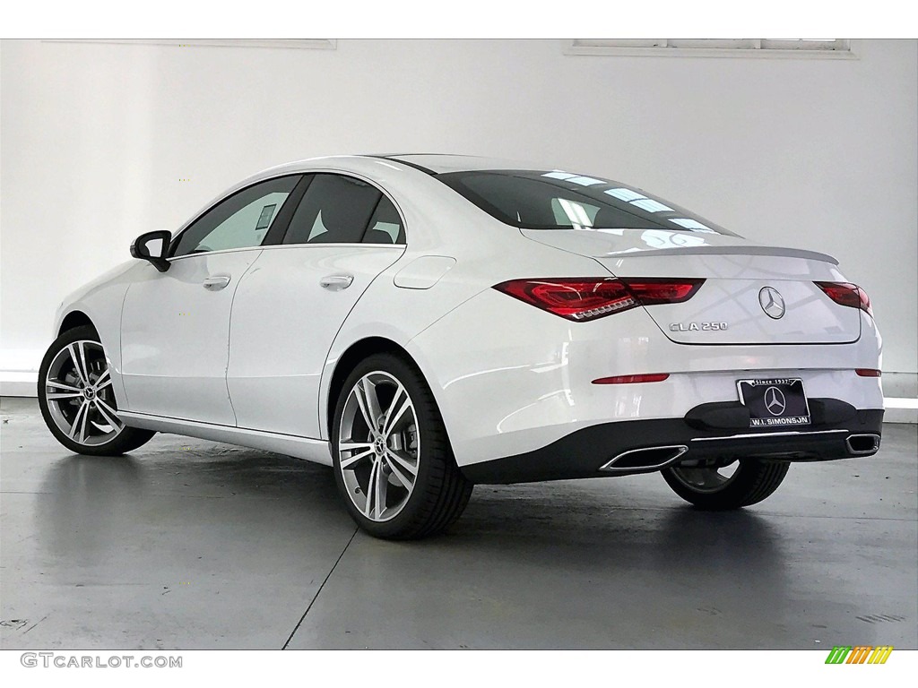 2021 CLA 250 Coupe - Digital White / Black photo #2