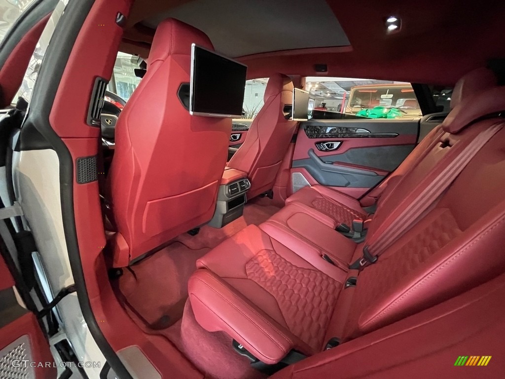 Rosso Alala/Nero Ade Interior 2020 Lamborghini Urus AWD Photo #141111823