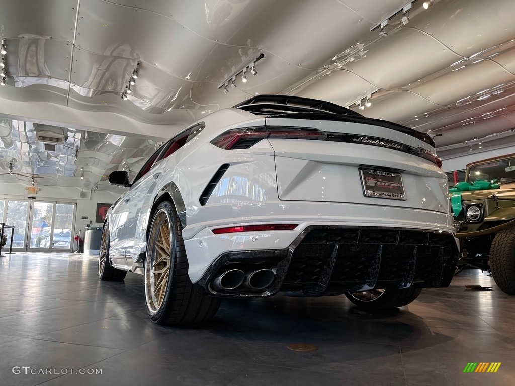 2020 Urus AWD - Bianco Icarus Metallic / Rosso Alala/Nero Ade photo #10