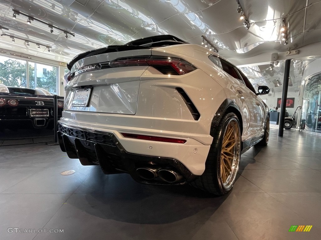 2020 Urus AWD - Bianco Icarus Metallic / Rosso Alala/Nero Ade photo #12