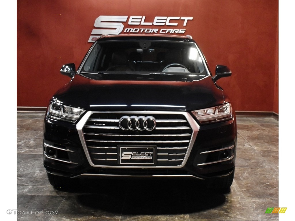 2018 Q7 3.0 TFSI Prestige quattro - Orca Black Metallic / Nougat Brown photo #2