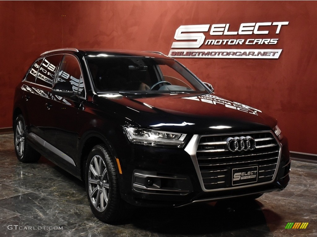2018 Q7 3.0 TFSI Prestige quattro - Orca Black Metallic / Nougat Brown photo #3