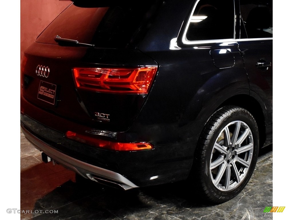 2018 Q7 3.0 TFSI Prestige quattro - Orca Black Metallic / Nougat Brown photo #5