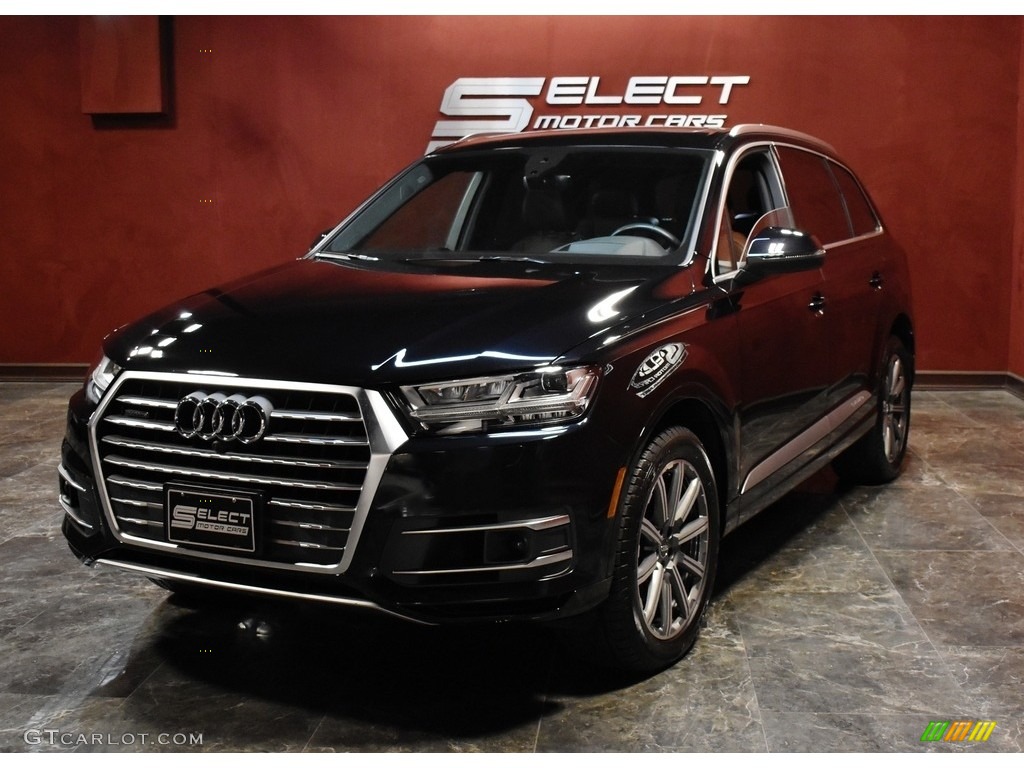 2018 Q7 3.0 TFSI Prestige quattro - Orca Black Metallic / Nougat Brown photo #6