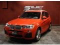 2016 Melbourne Red Metallic BMW X3 xDrive28i  photo #6