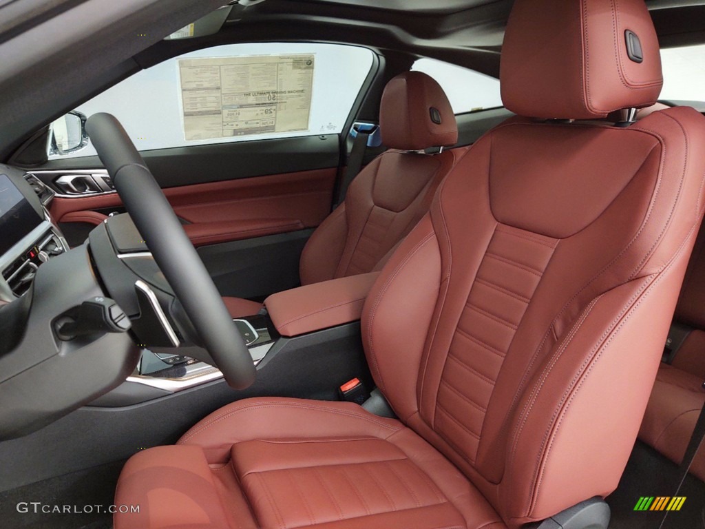Tacora Red Interior 2021 BMW 4 Series 430i Coupe Photo #141113428