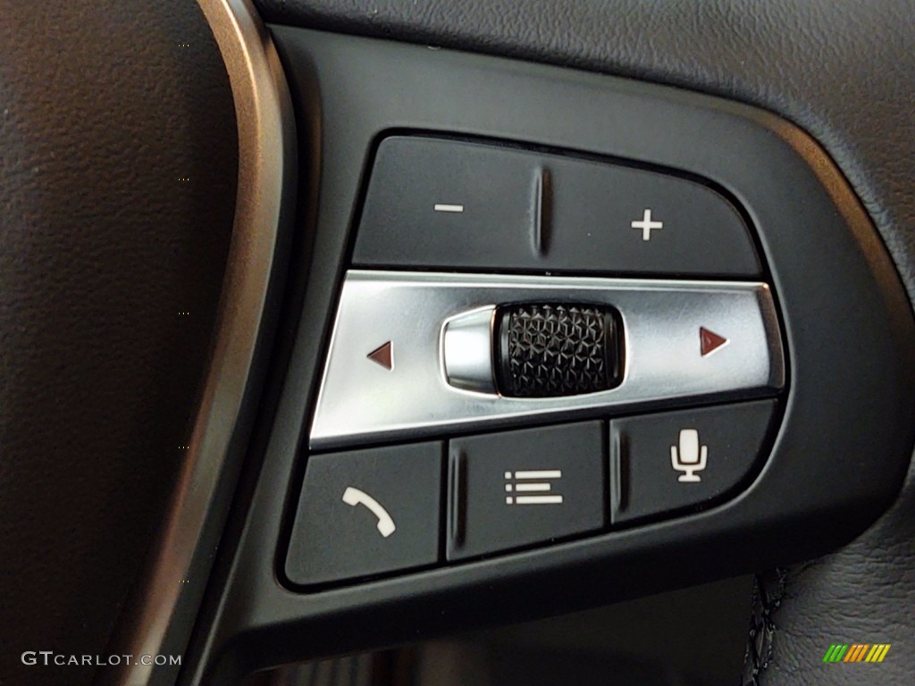 2021 BMW 4 Series 430i Coupe Black Steering Wheel Photo #141113857