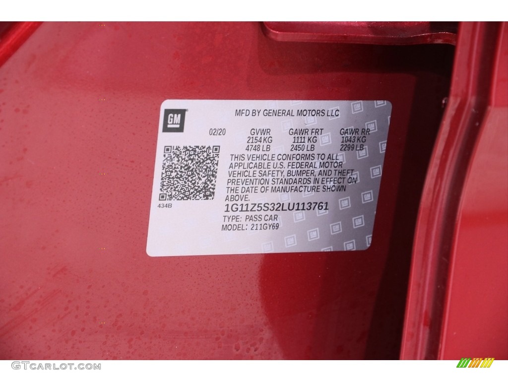 2020 Impala LT - Cajun Red Tintcoat / Jet Black photo #20
