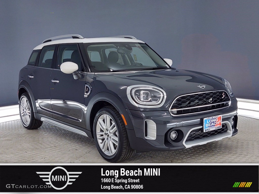 2021 Countryman Cooper S - Thunder Gray Metallic / Carbon Black Lounge Leather photo #1