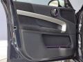Carbon Black Lounge Leather 2021 Mini Countryman Cooper S Door Panel