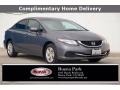 Urban Titanium Metallic 2015 Honda Civic LX Sedan