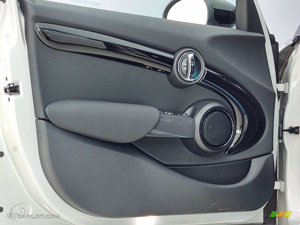 2021 Mini Hardtop Cooper S 4 Door Carbon Black Door Panel Photo #141115261
