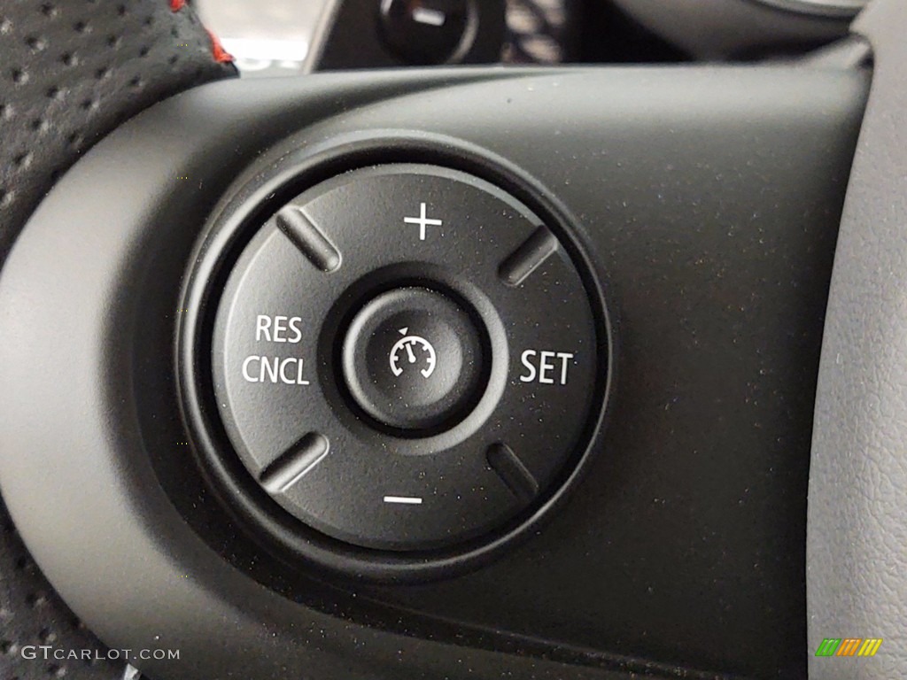 2021 Mini Hardtop Cooper S 4 Door Carbon Black Steering Wheel Photo #141115282