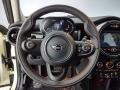 Carbon Black 2021 Mini Hardtop Cooper S 4 Door Steering Wheel