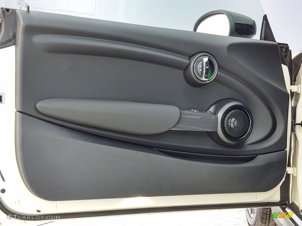 2021 Mini Hardtop Cooper 2 Door Carbon Black Door Panel Photo #141115735
