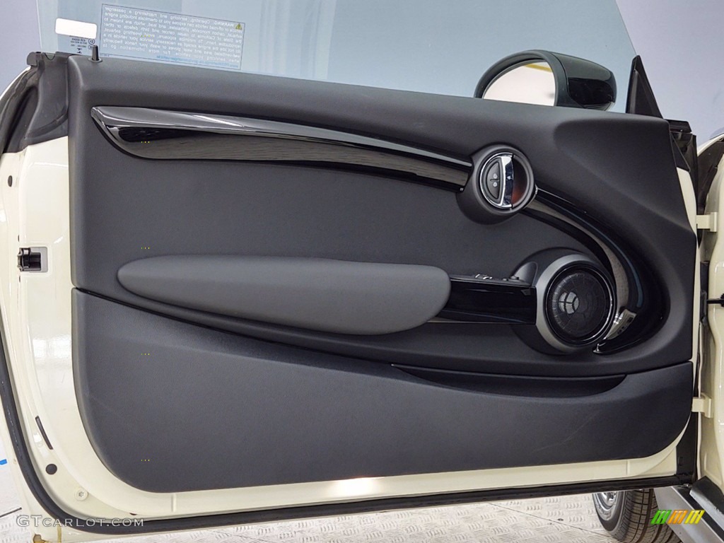 2021 Mini Hardtop Cooper 2 Door Carbon Black Door Panel Photo #141115894