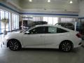 White Orchid Pearl - Civic EX Sedan Photo No. 10