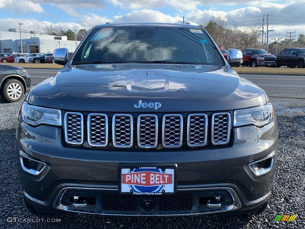 2021 Grand Cherokee Overland 4x4 - Granite Crystal Metallic / Black photo #2