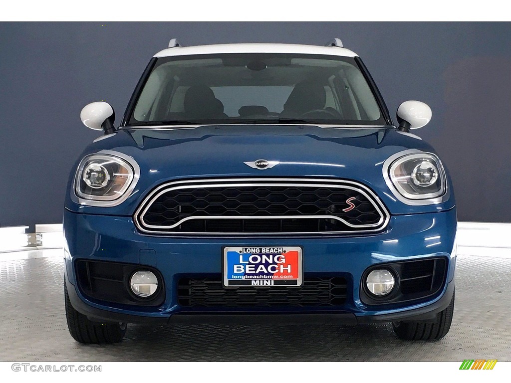 2018 Countryman Cooper S - Island Blue Metallic / Carbon Black photo #2