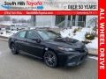 Midnight Black Metallic 2021 Toyota Camry SE AWD