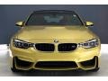 2018 Austin Yellow Metallic BMW M3 Sedan  photo #2