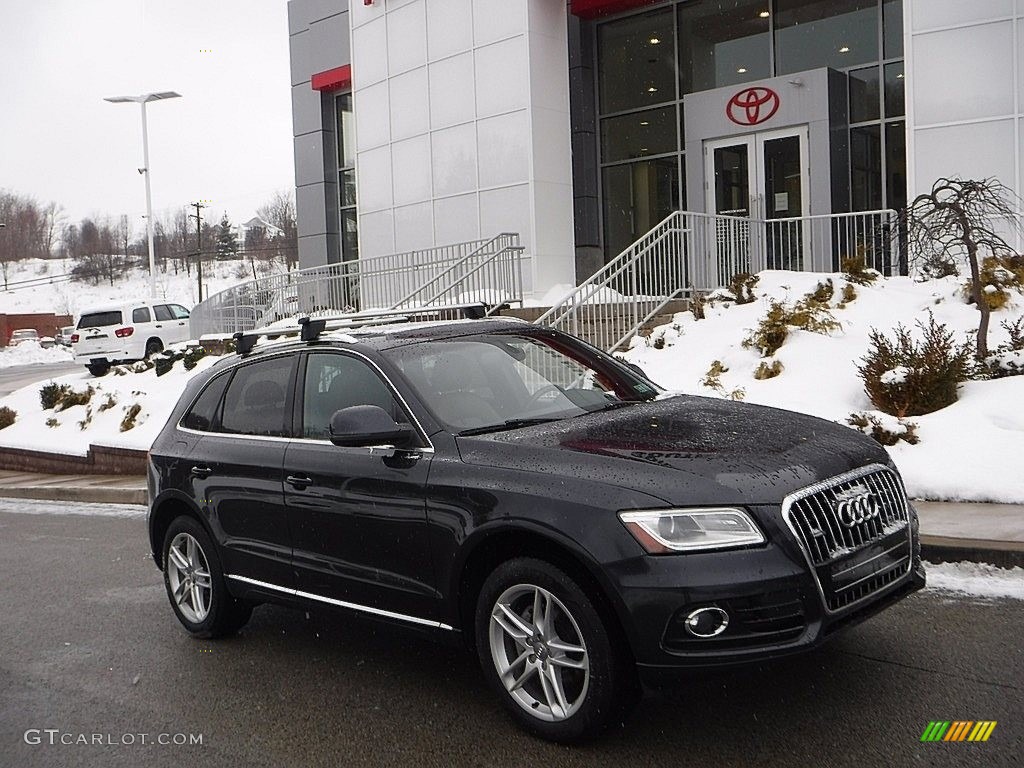2014 Q5 2.0 TFSI quattro - Lava Gray Metallic / Black photo #1