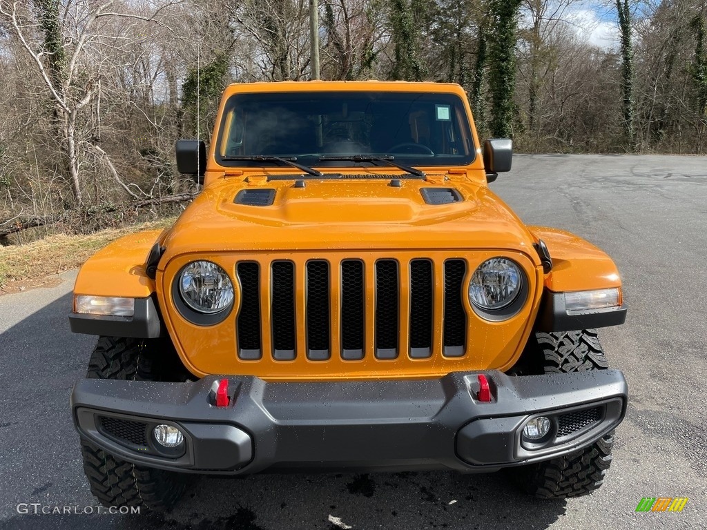 2021 Wrangler Unlimited Rubicon 4x4 - Nacho / Black photo #3