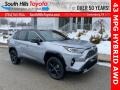 Silver Sky Metallic 2021 Toyota RAV4 XSE AWD Hybrid